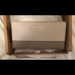 Two toned Kate Spade wallet